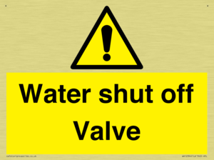 Water shut off Valve